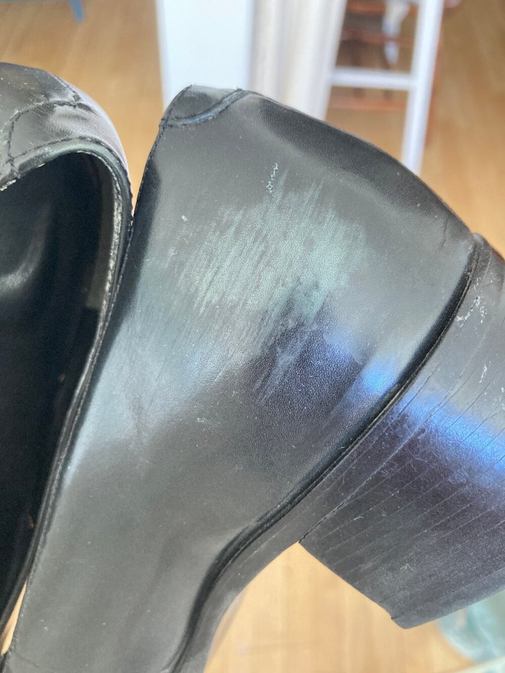 Cute little black block heeled ballet Rockport - Picture 6 of 8